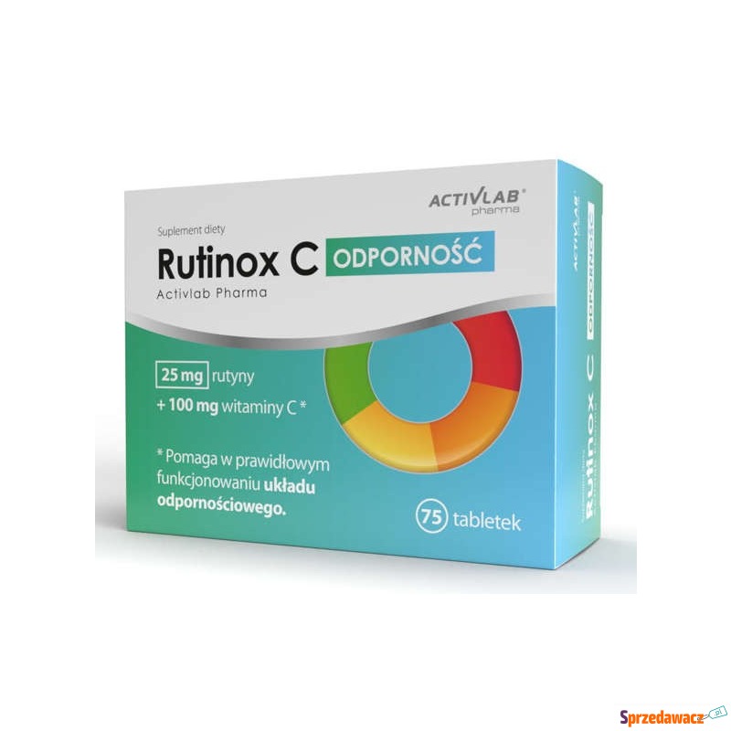 Rutinox c odporność x 75 tabletek - Witaminy i suplementy - Nowy Targ