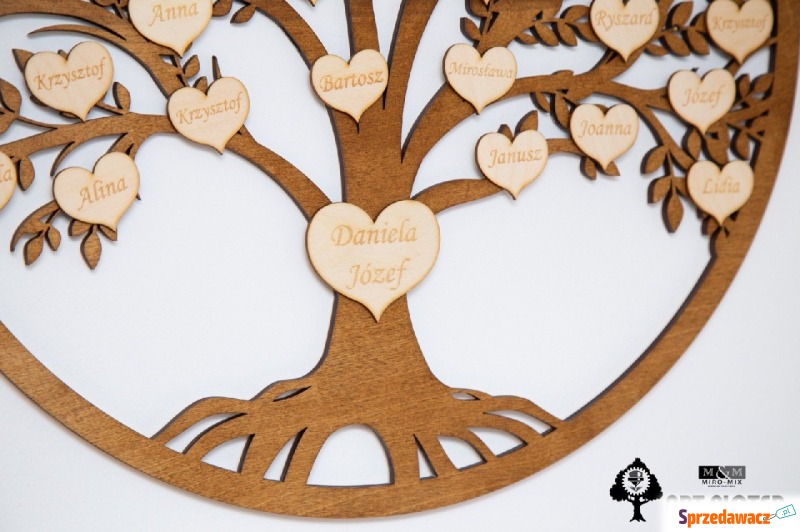 Drzewo Życia Personalizowane Genealogiczne GrawAtka - Pozostałe dekoracje - Kłomnice