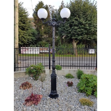Lampa GI 2xKula - stojąca H-3200 - Lampy - Gołdap - zdjęcie 2