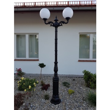 Lampa GI 2xKula - stojąca H-3200 - Lampy - Gołdap - zdjęcie 5