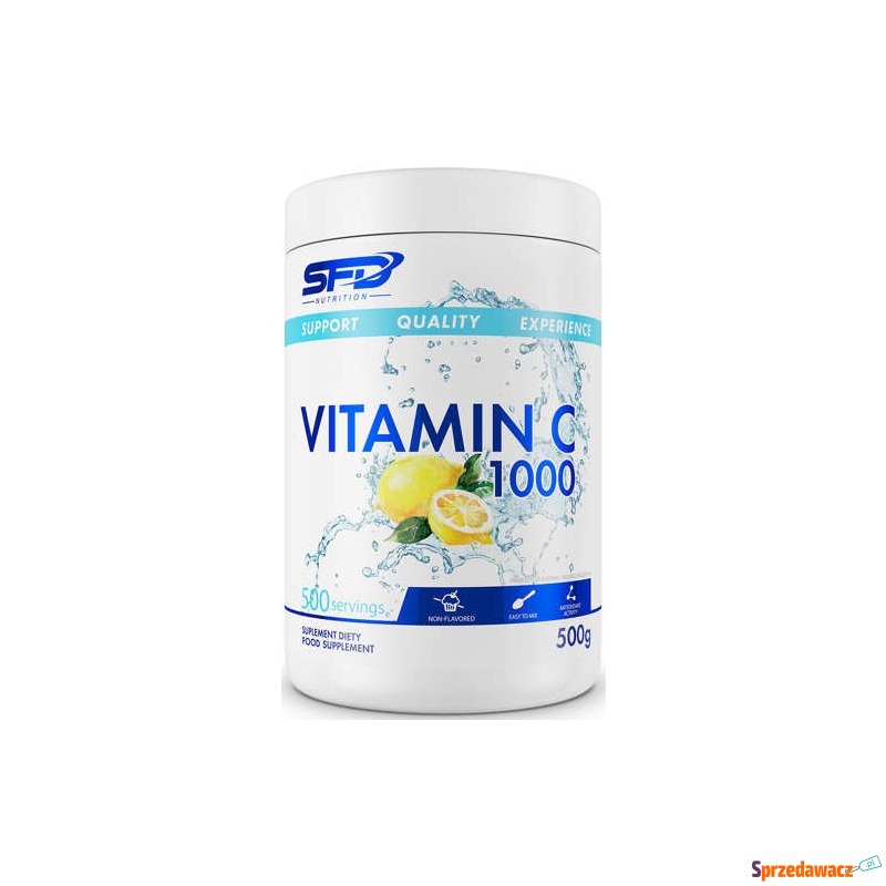 Vitamin c 1000 proszek 500g - Witaminy i suplementy - Słupsk