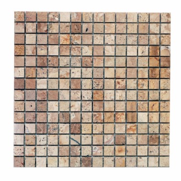 Mozaika Marmurowa Trawertyn Beige 30,5x30,5x1 poler
