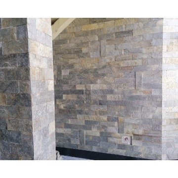 Łupek Silver Shine 30x10x+/-12 mm - Płyty, płytki ścienne,... - Przemyśl - zdjęcie 2