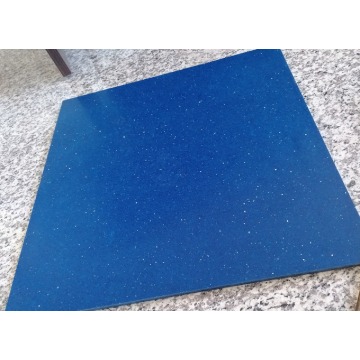 Konglomerat kwarcowy Azul Luciente 60x60x1,2 mat