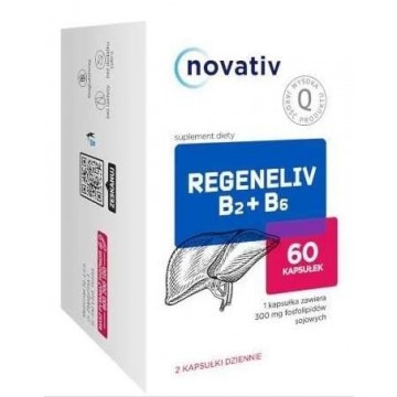 Novativ regeneliv b2+b6  x 60 kapsułek - data ważności 31-08-2022