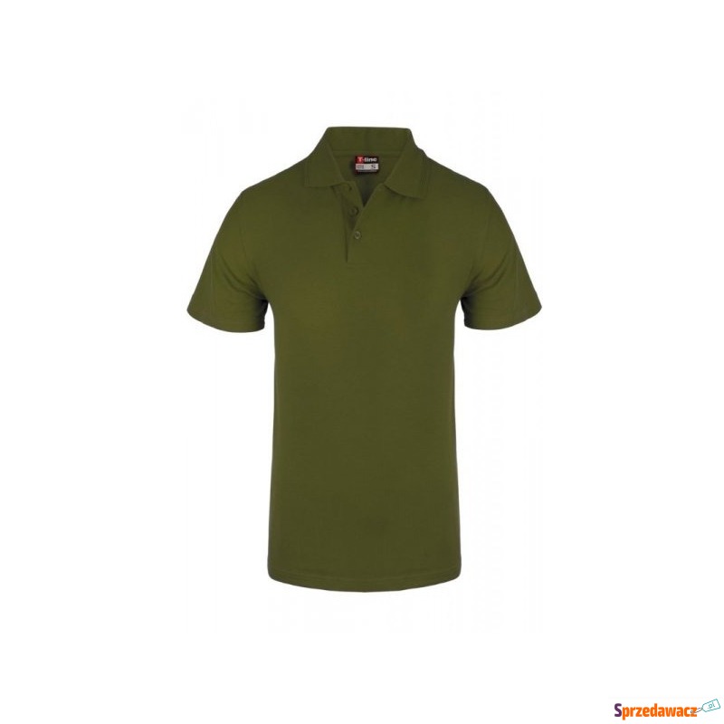 Koszulka polo t-line Henderson 19406 oliwkowa - Bluzki, koszulki - Legnica