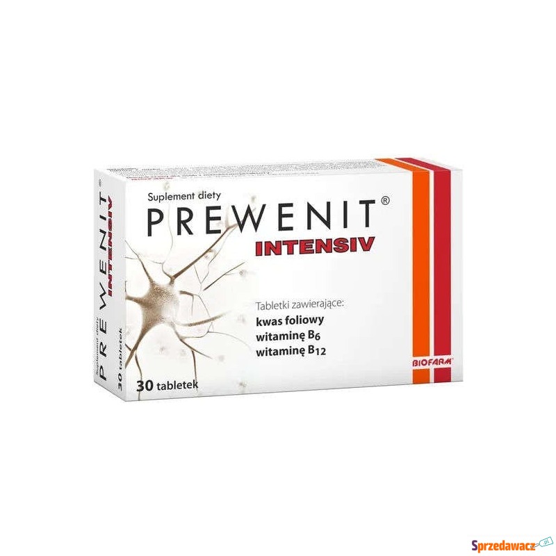 Prewenit intensiv b x 30 tabletek - Witaminy i suplementy - Rzeszów