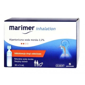 Marimer inhalation 2,2% hipertoniczna woda morska do nebulizacji x 30 ampułek
