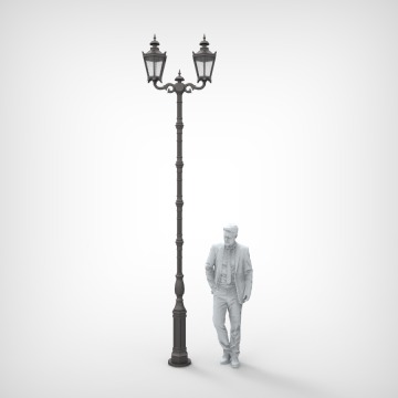 Lampa GI 2xGłowica H-2600mm producent GICOR - Lampy - Gołdap - zdjęcie 3