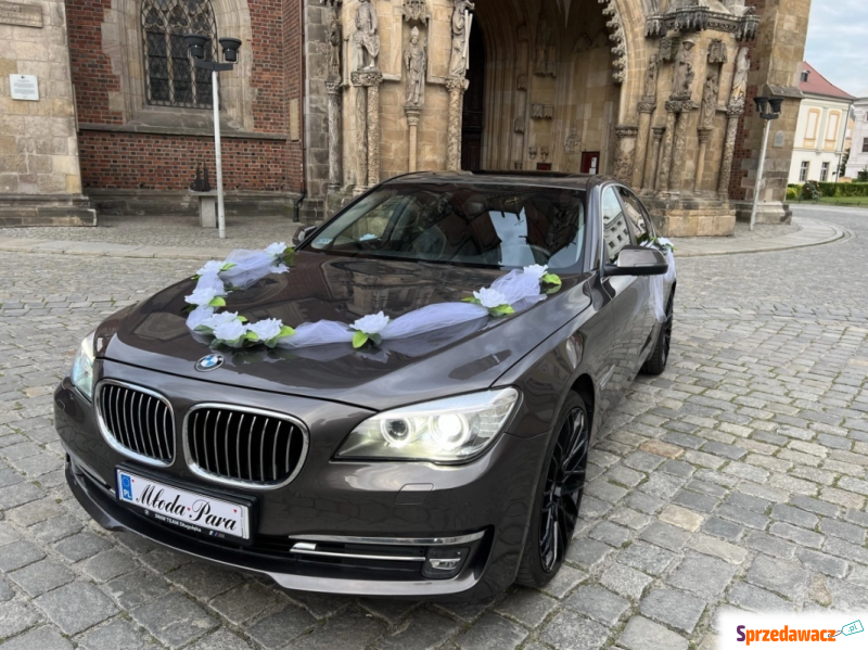 Auto do ślubu BMW 7 Limuzyna - Wypożyczalnie - Wrocław