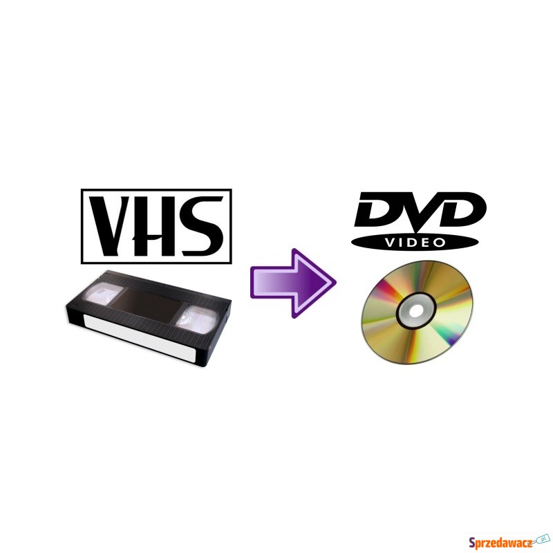 Kopiowanie przegrywanie kaset VHS na pendrive... - Usługi informatyczne,... - Kraków