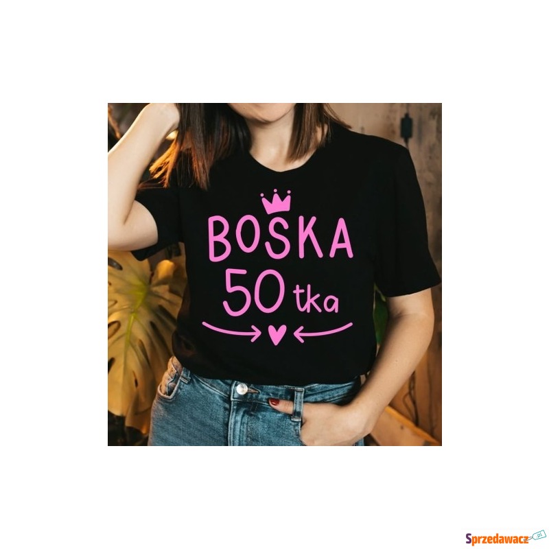 Koszulka boska 50 na 50 urodziny - Bluzki, koszule - Łomża
