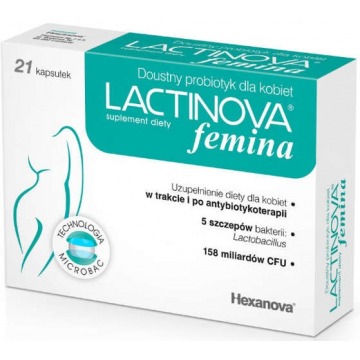 Lactinova femina x 21 kapsułek