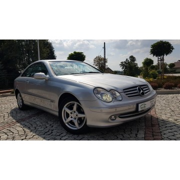 Mercedes - Benz CLK-klasa  Coupe/Sportowy 2003,  2.6 benzyna, automat - Na sprzedaż za 25 900 zł - Głogówek - zdjęcie 6