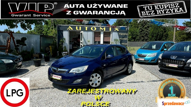 Opel Astra  Hatchback 2010,  1.4 benzyna+LPG - Na sprzedaż za 19 800 zł - Świdnica
