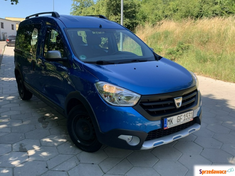 Dacia Dokker  Minivan/Van 2015,  1.5 diesel - Na sprzedaż za 38 999 zł - Gostyń