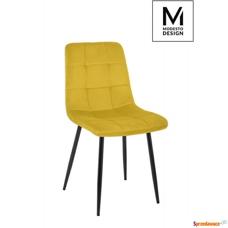 Modesto krzesło Carlo - musztardowe - Krzesła kuchenne - Kędzierzyn-Koźle