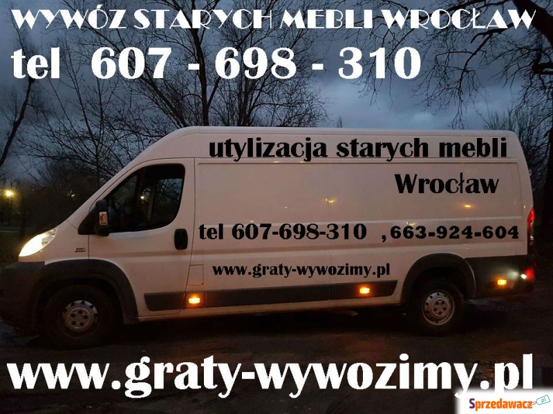 Wywóz starych mebli z mieszkań...