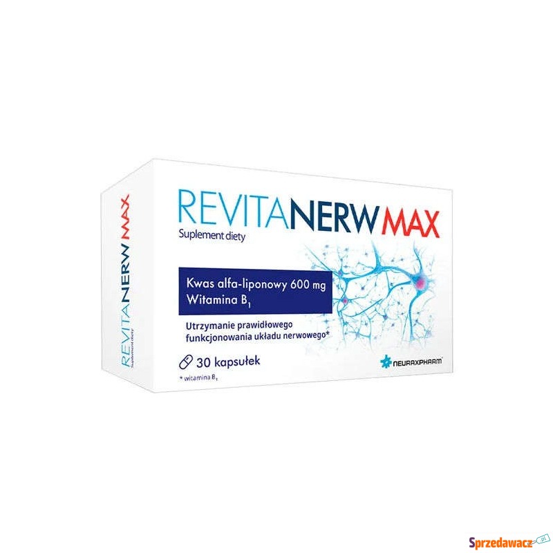 Revitanerw max x 30 kapsułek - Witaminy i suplementy - Olsztyn