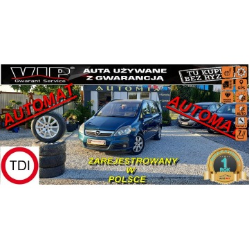 Opel Zafira - AUTOMAT!! 7-mio osobowy,Najlepszy 1,9 CDTI 120 KM! , GWARANCJA,Zamiana