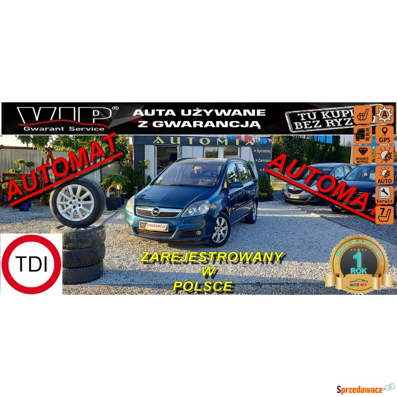 Opel Zafira  Minivan/Van 2006,  1.9 diesel - Na sprzedaż za 15 900 zł - Świdnica