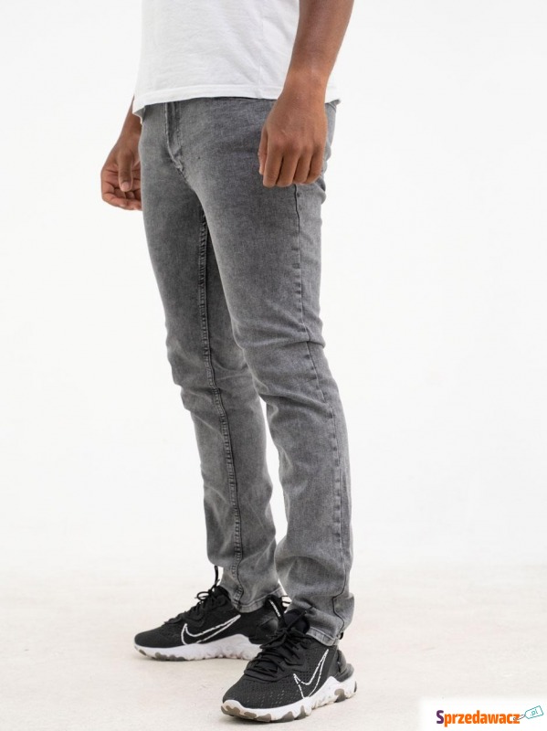 Spodnie jeansowe croll classic slim 6187 czarne - Spodnie - Zielona Góra