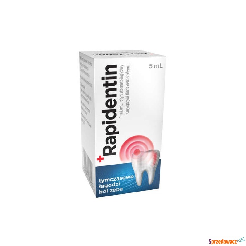 Rapidentin płyn 5ml - Higiena jamy ustnej - Siemysłów