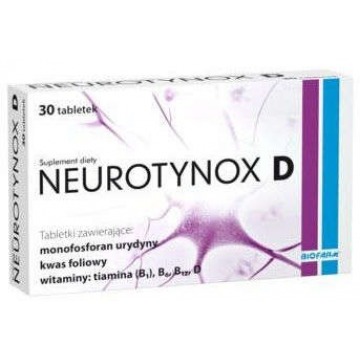 Neurotynox d x 30 tabletek - data ważności 31-10-2022r.