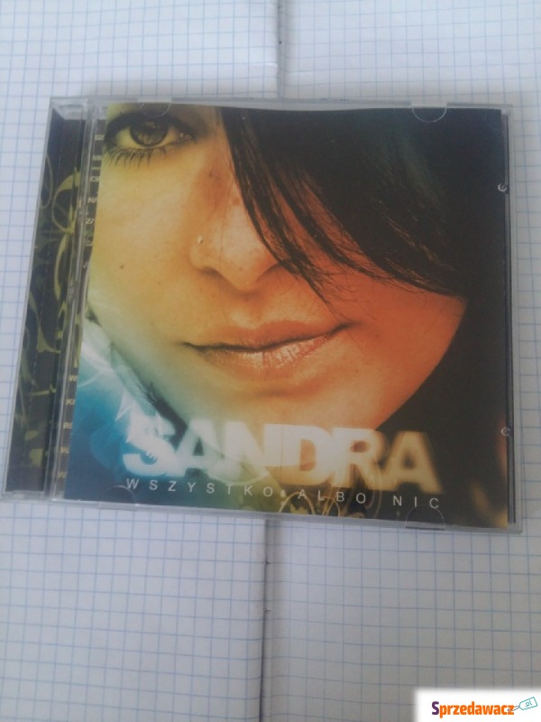 Sandra wszystko albo nic cd - Płyty, kasety - Łódź