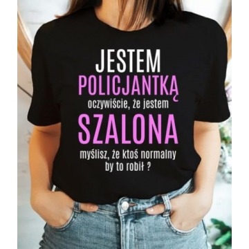 koszulka dla policjantki