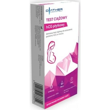 Test ciążowy hcg płytkowy fhc-102h x 1 sztuka