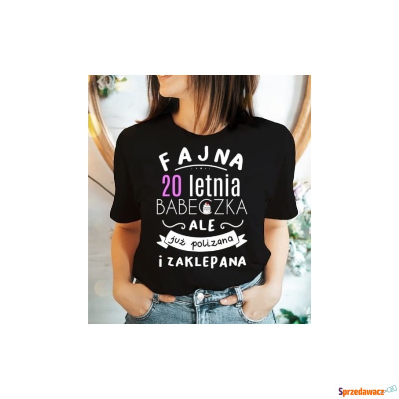 damska koszulka na 20 urodziny - Bluzki, koszulki - Toruń