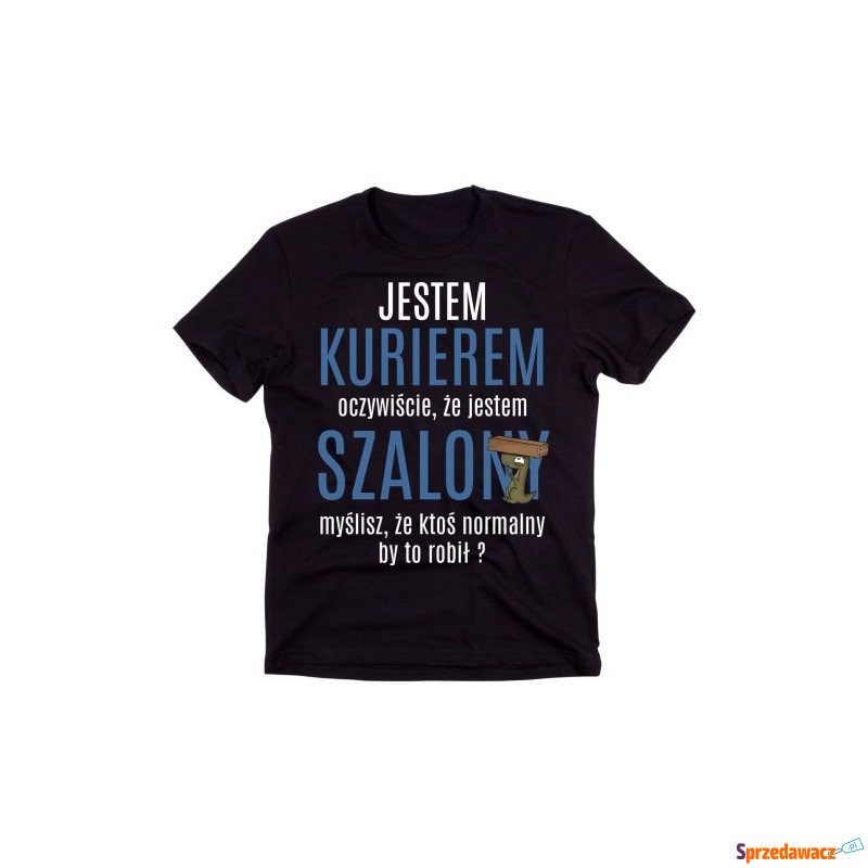 koszulka dla kuriera na prezent - Bluzki, koszulki - Wrocław