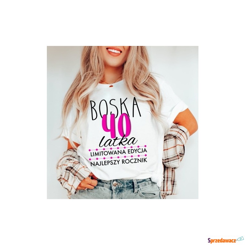 aaa damska koszulka na prezent na 40 urodziny... - Bluzki, koszule - Stryszawa