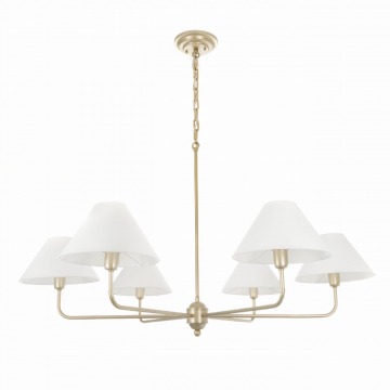 Lampa Sufitowa Clas, Żyrandol Złoty 100x100cm