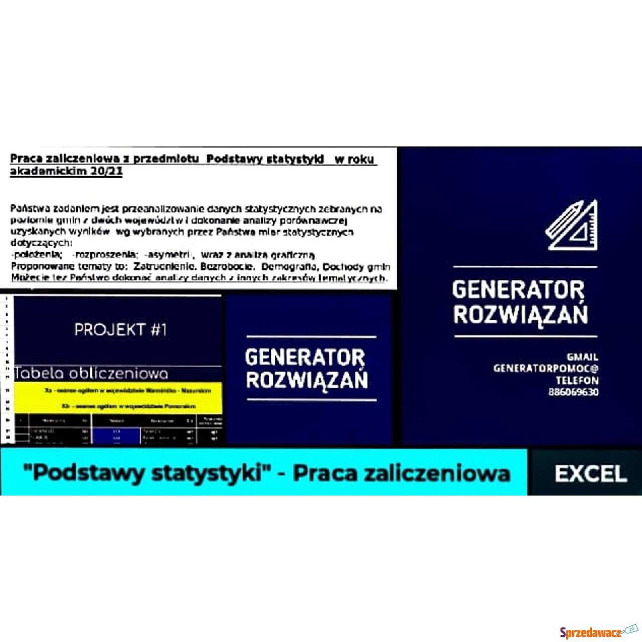 "Podstawy statystyki"...