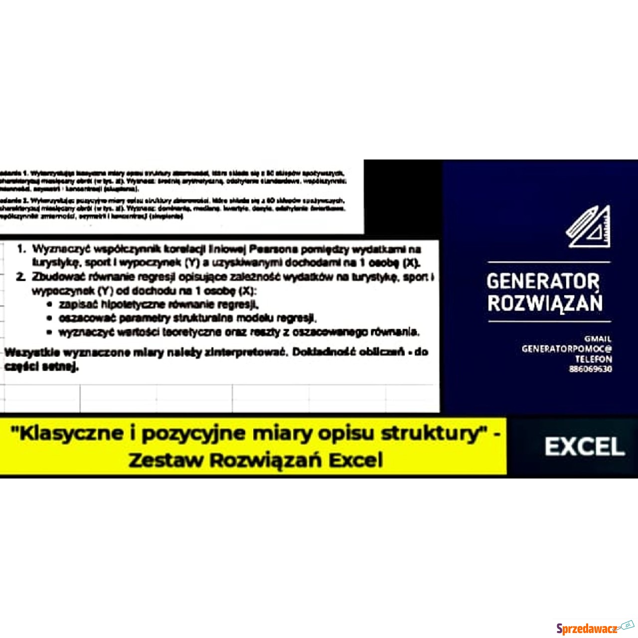 "Klasyczne i pozycyjne miary...