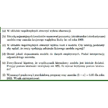 "Prosta regresji regresji, Prognozowanie... - Pozostałe materiały edu. - Warszawa - zdjęcie 2