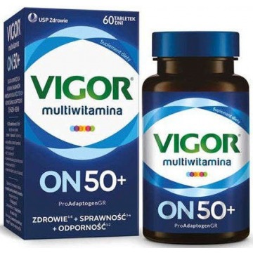 Vigor multiwitamina on 50+ x 60 tabletek