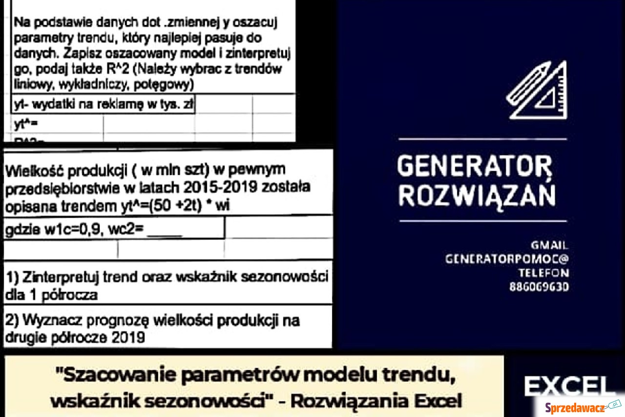 "Szacowanie parametrów modelu...
