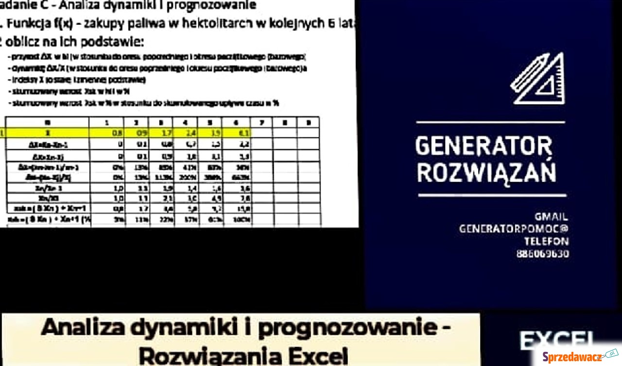 "Analiza dynamiki i progn...