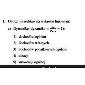 "Dynamika / Indeksy - Przychody JST"... - Pozostałe materiały edu. - Warszawa - zdjęcie 2