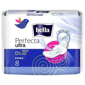 Bella perfecta maxi blue ultra podpaski x 8 sztuk