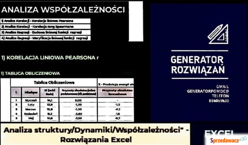 Analiza struktury dynamiki współzależności&qu... - Pozostałe materiały edu. - Warszawa