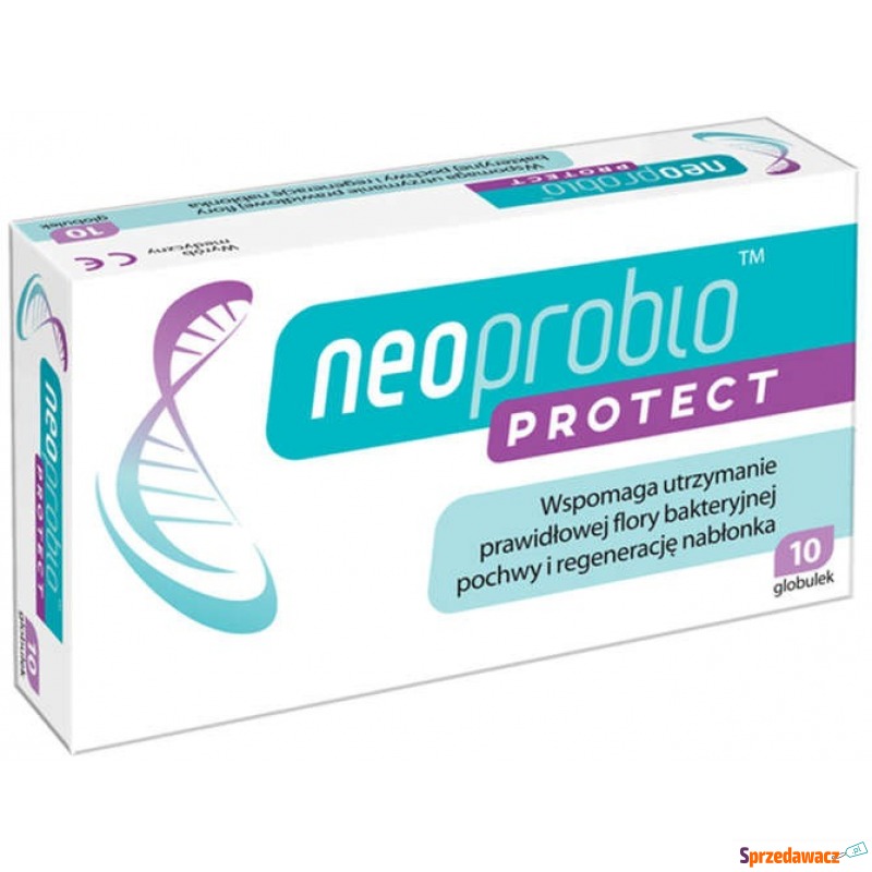 Neoprobio protect globulki dopochwowe x 10 sztuk - Witaminy i suplementy - Zduńska Wola