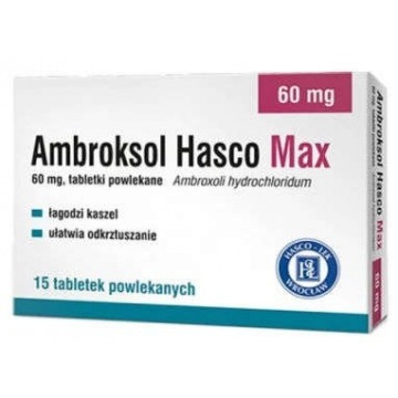 Ambroksol hasco max x 15 tabletek