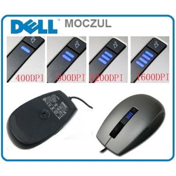 Myszka DELL Laserowa 1600dpi przewodowa - USB - 6 przycisków NOWA