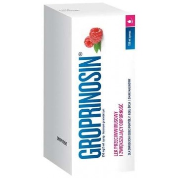 Groprinosin 0,05g/ml syrop 150ml - data ważności 31-10-2022