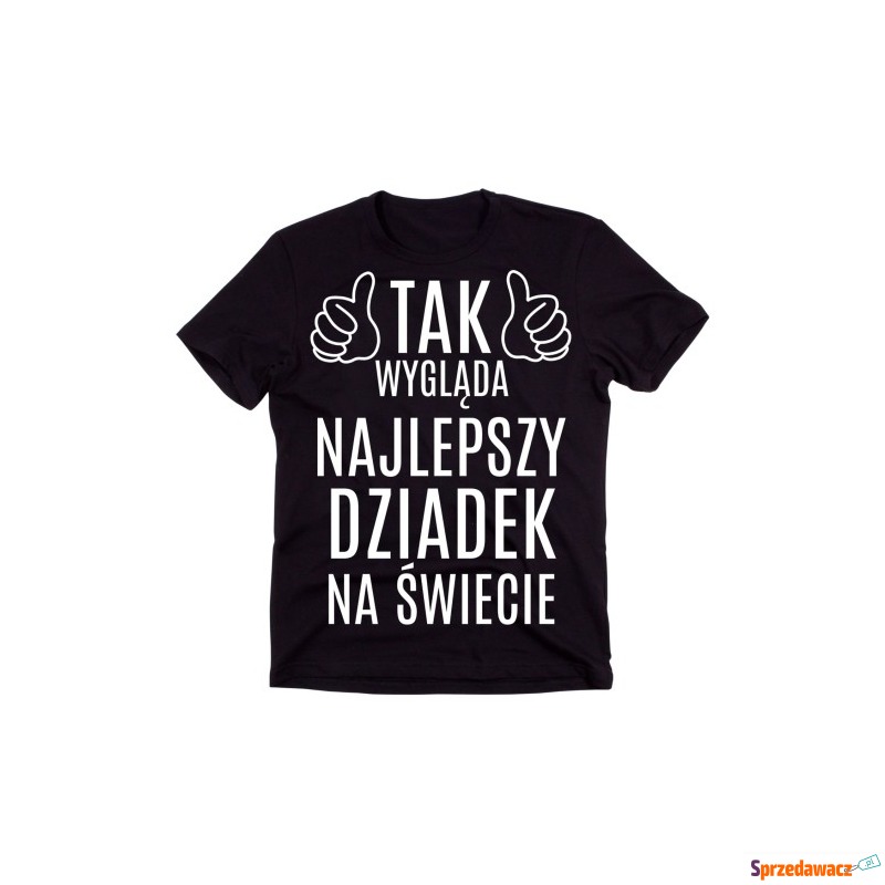 koszulka dla dziadka, najlepszy dziadek na świecie - Bluzki, koszulki - Wodzisław Śląski