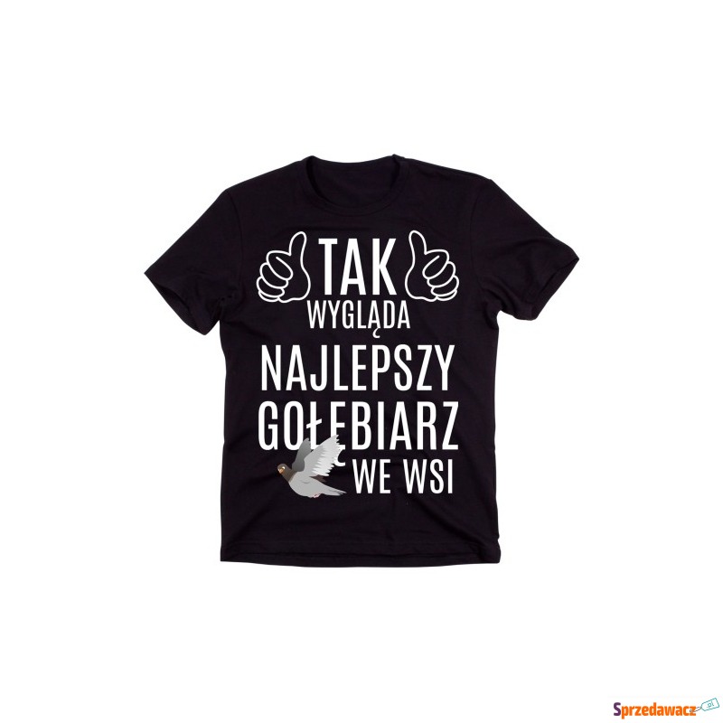 koszulka dla gołębiarza, koszulka z gołębiem - Koszulki męskie - Gdańsk